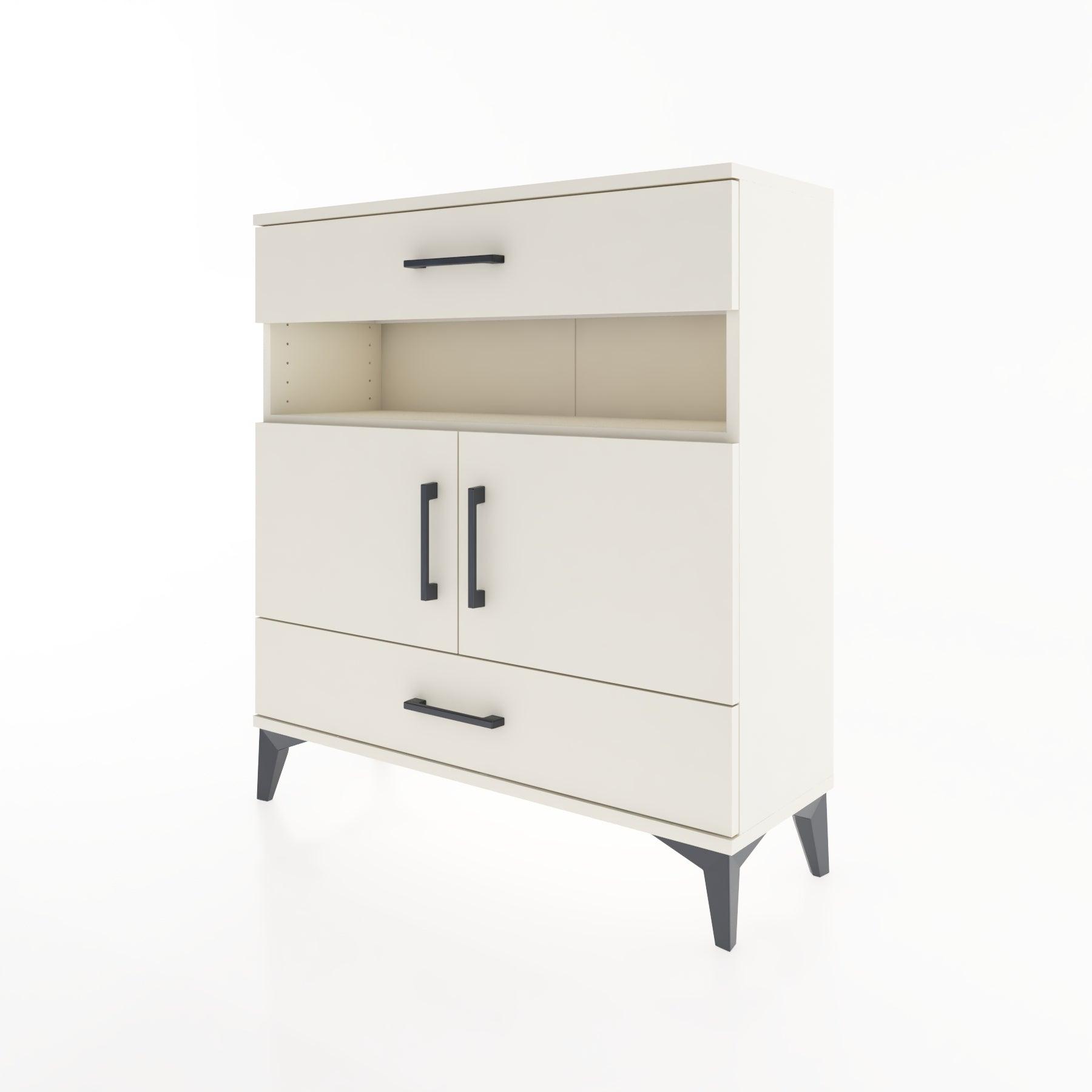 Woodntry Modular Dresser Moonstone 88x30x84 cm Functional F47-1