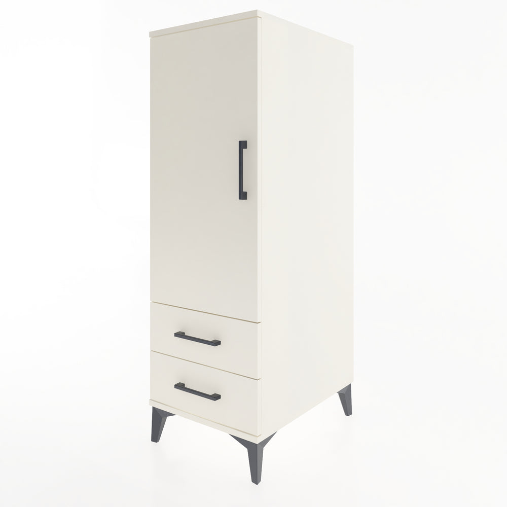 Woodntry Modular Cabinet Moonstone 44x59x122 cm with Doors and Drawers KC47-1