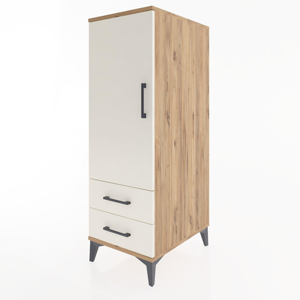 Woodntry Modular Cabinet Pine 44x30x122 cm with Doors and Drawers KC47-3