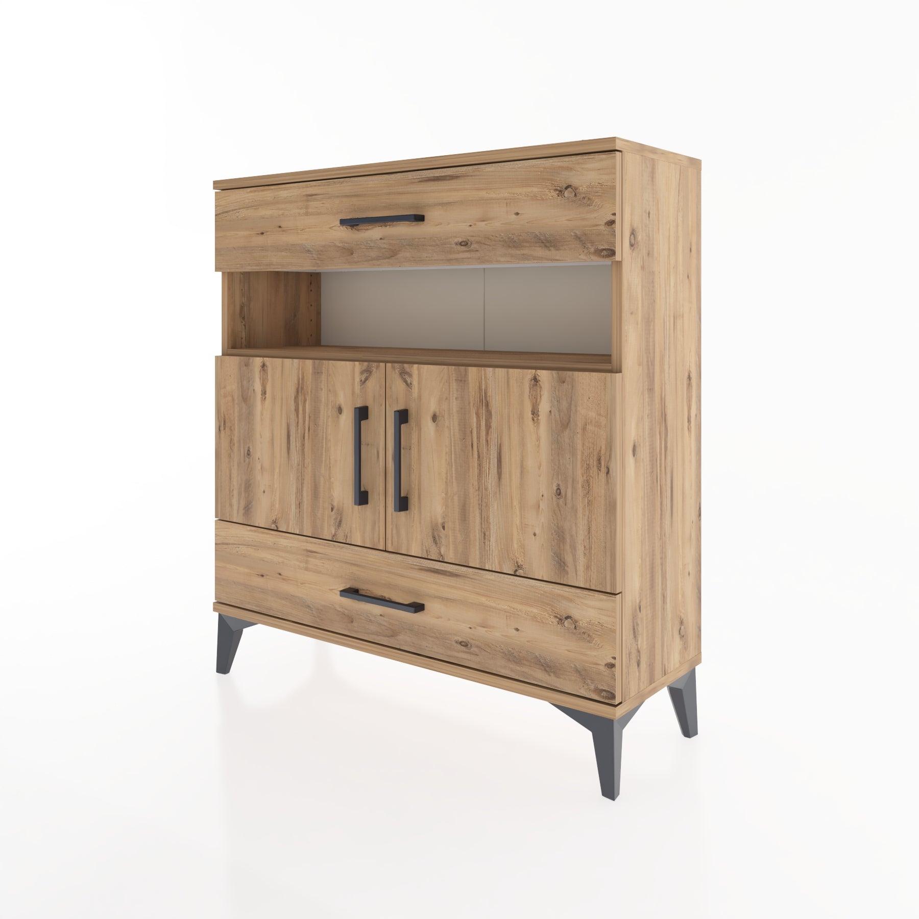 Woodntry Modular Dresser Pine 88x30x84 cm Functional F47-3