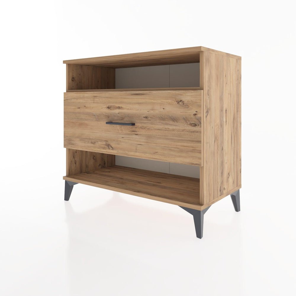 Woodntry Modular Dresser Pine 88x44x68 cm with Drawers and Shelves CR47-3