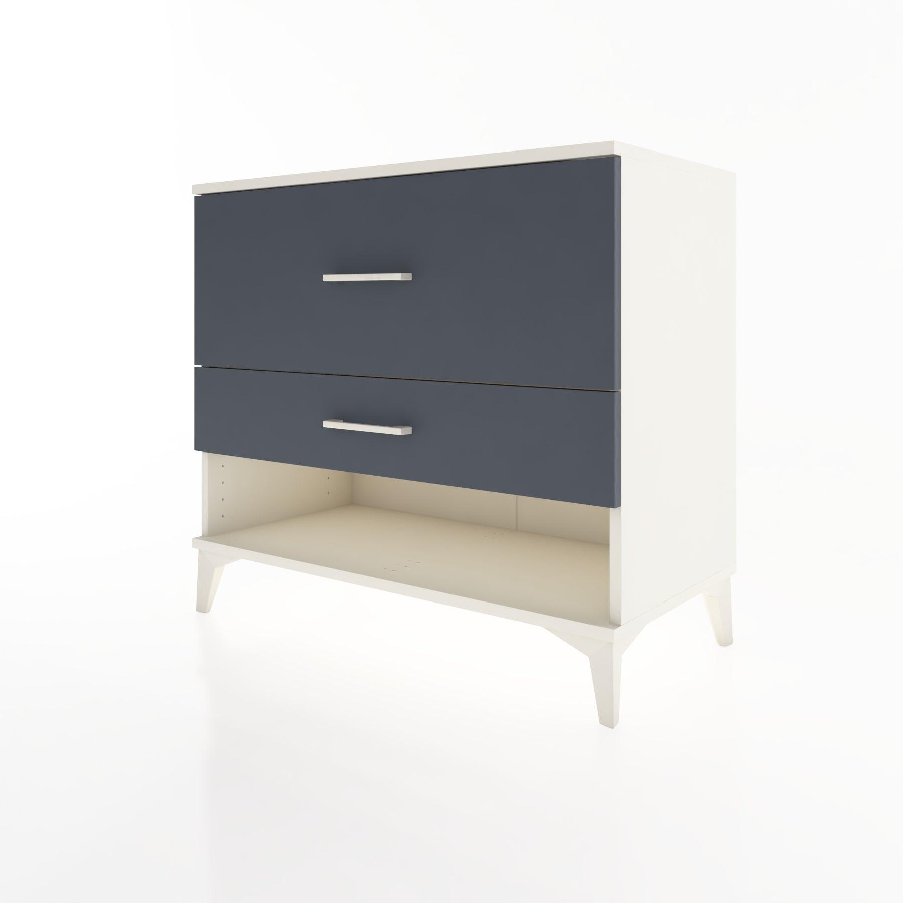Woodntry Modüler Şifonyer Aytaşı 88x44x68 cm Çekmeceli ve Raflı CR48-1
