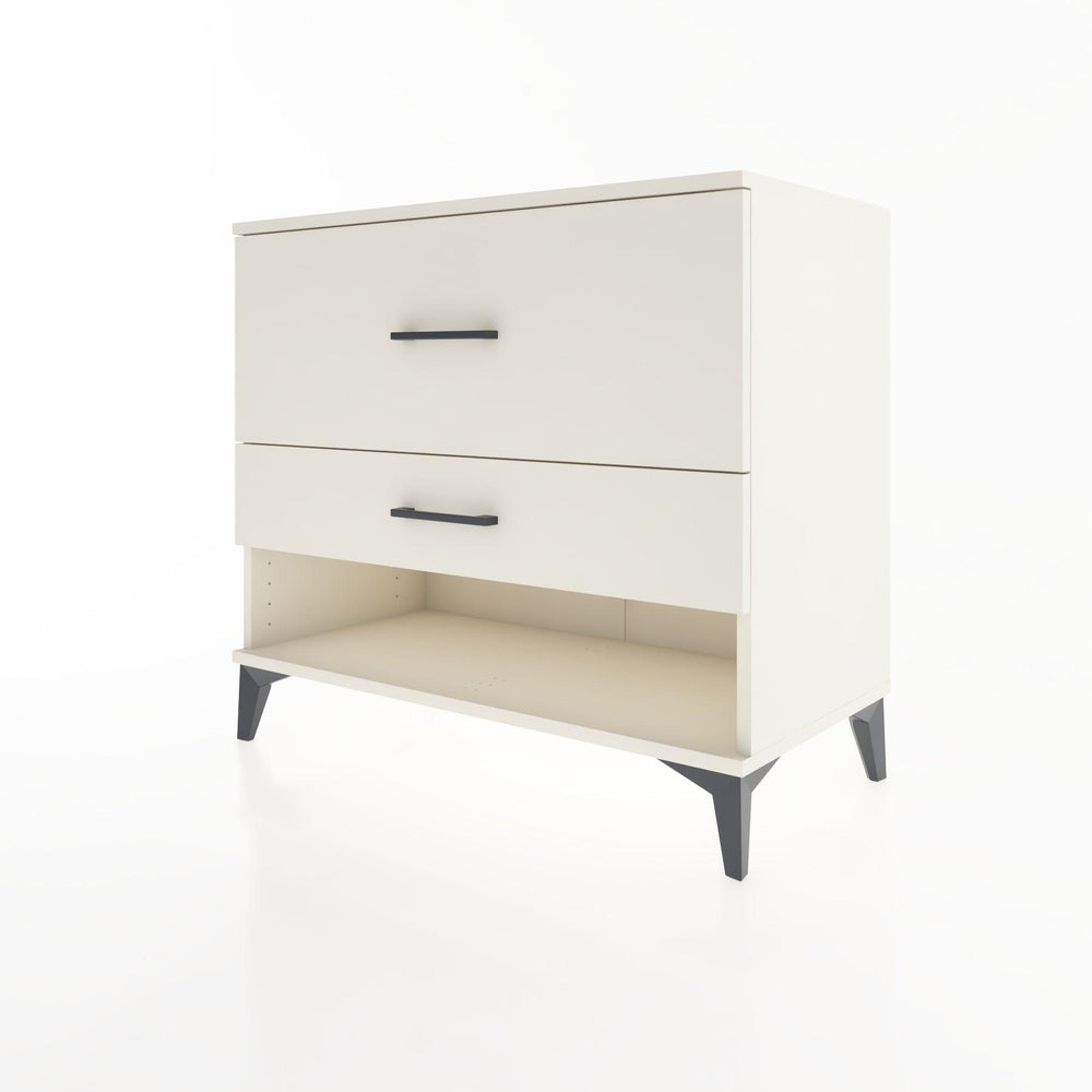 Woodntry Modular Dresser Moonstone 88x44x68 cm with Drawers and Shelves CR48-1