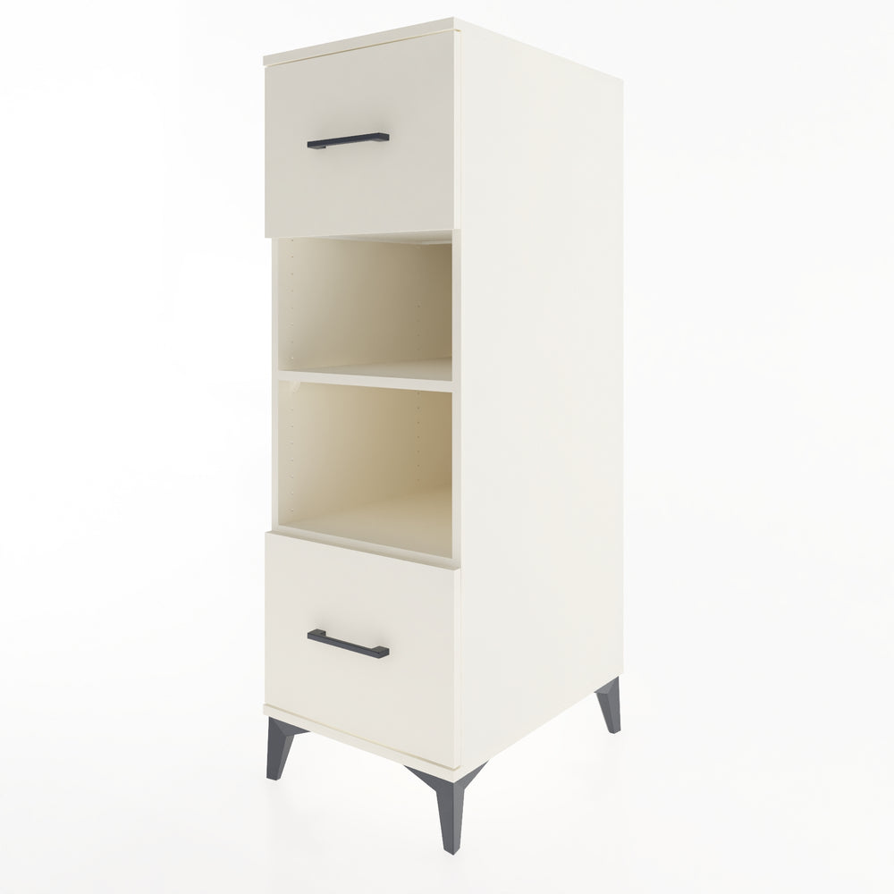 Woodntry Modular Cabinet Moonstone 44x59x122 cm with Drawers and Shelves CR99-1