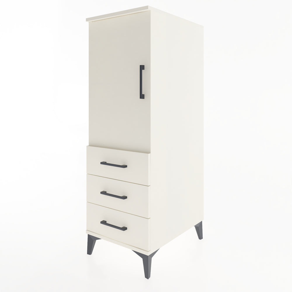 Woodntry Modular Cabinet Moonstone 44x59x122 cm with Doors and Drawers KC50-1