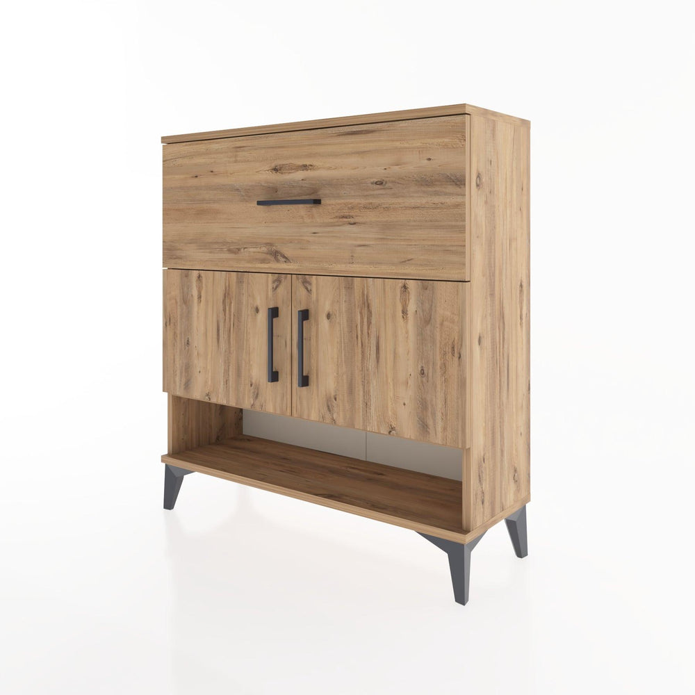 Woodntry Modüler Şifonyer Çam 88x30x84 cm Fonksiyonel F50-3