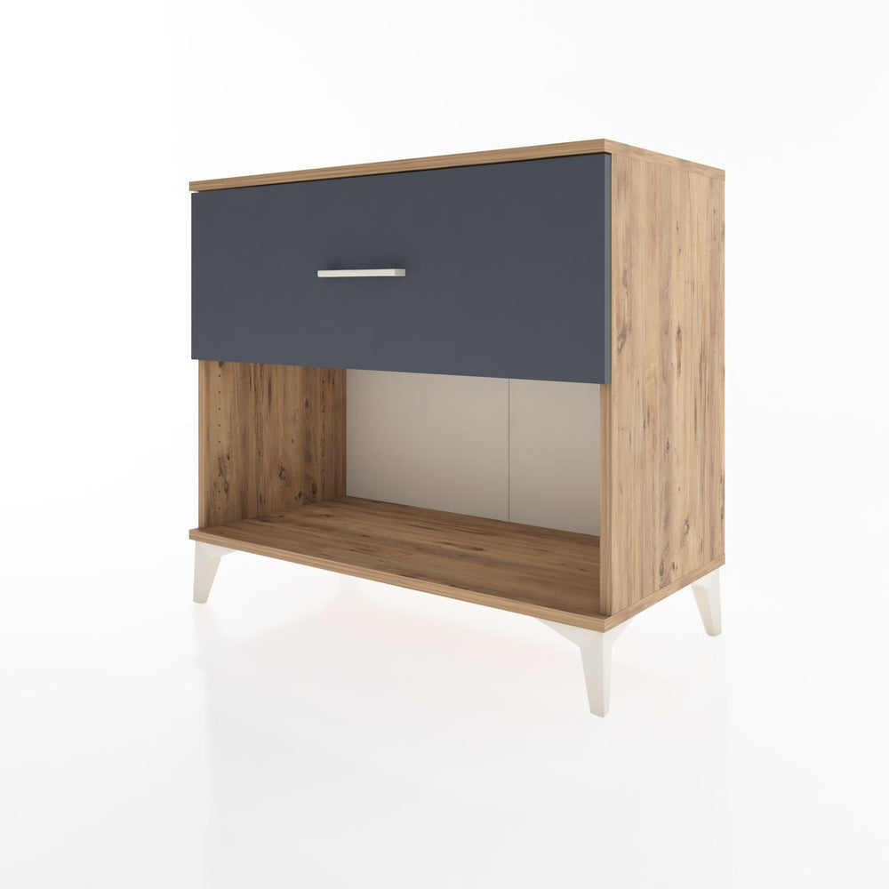 Woodntry Modular Dresser Pine 88x44x68 cm with Drawers and Shelves CR51-3