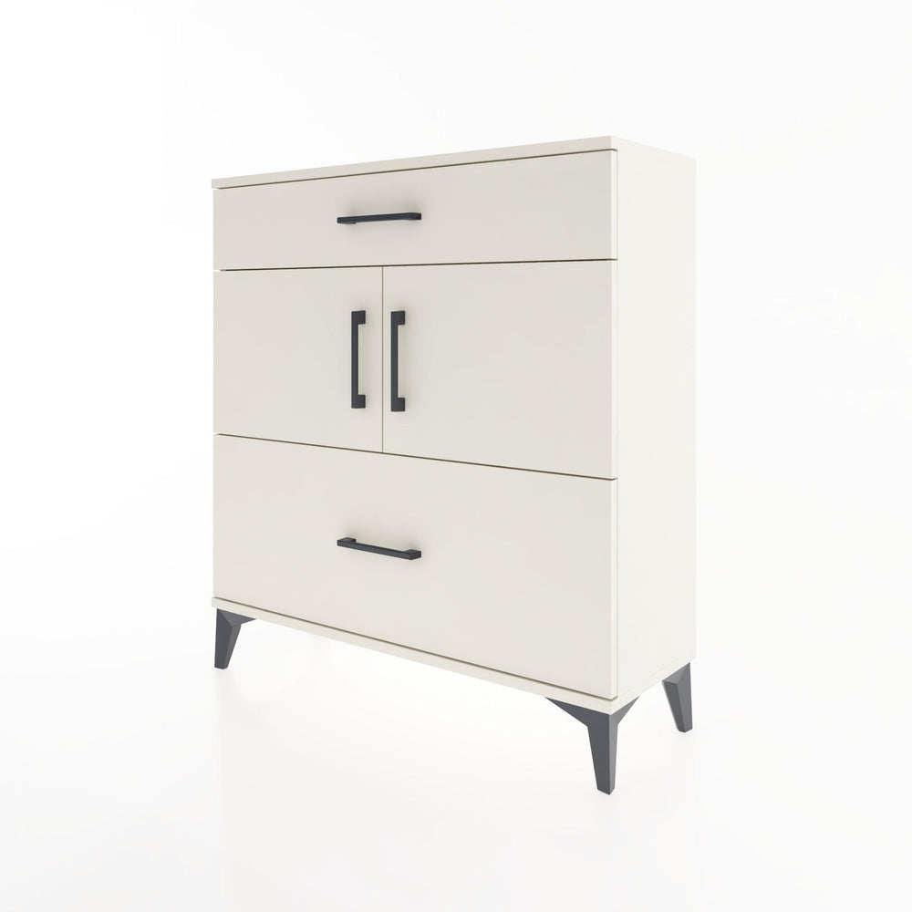 Woodntry Modular Dresser Moonstone 88x30x84 cm with Cover and Drawer KC52-1