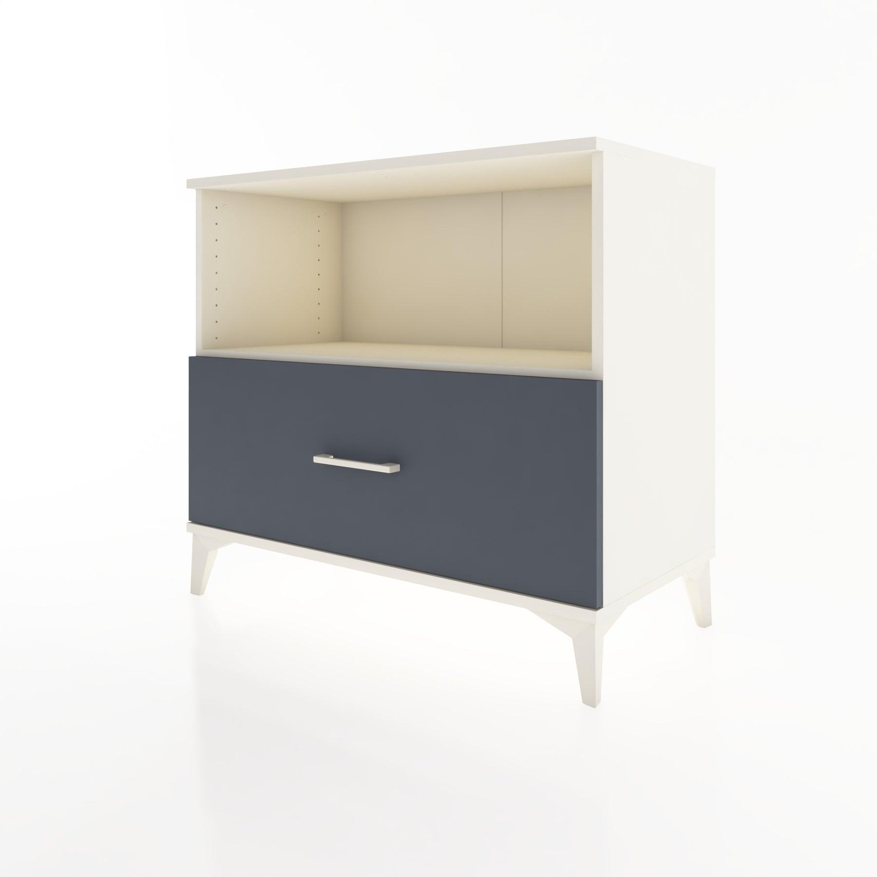 Woodntry Modüler Şifonyer Aytaşı 88x44x68 cm Çekmeceli ve Raflı CR53-1