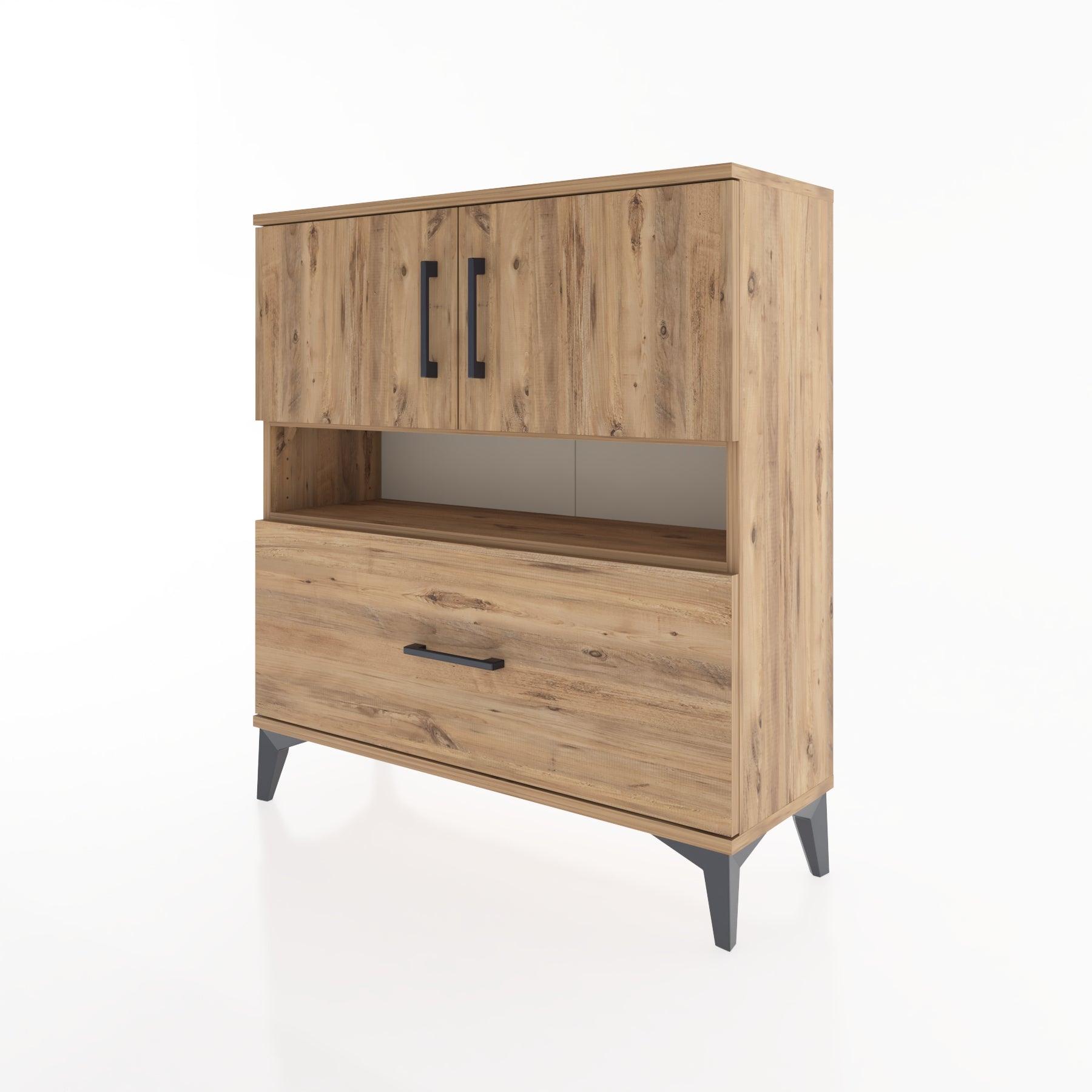 Woodntry Modular Dresser Pine 88x30x84 cm Functional F54-3