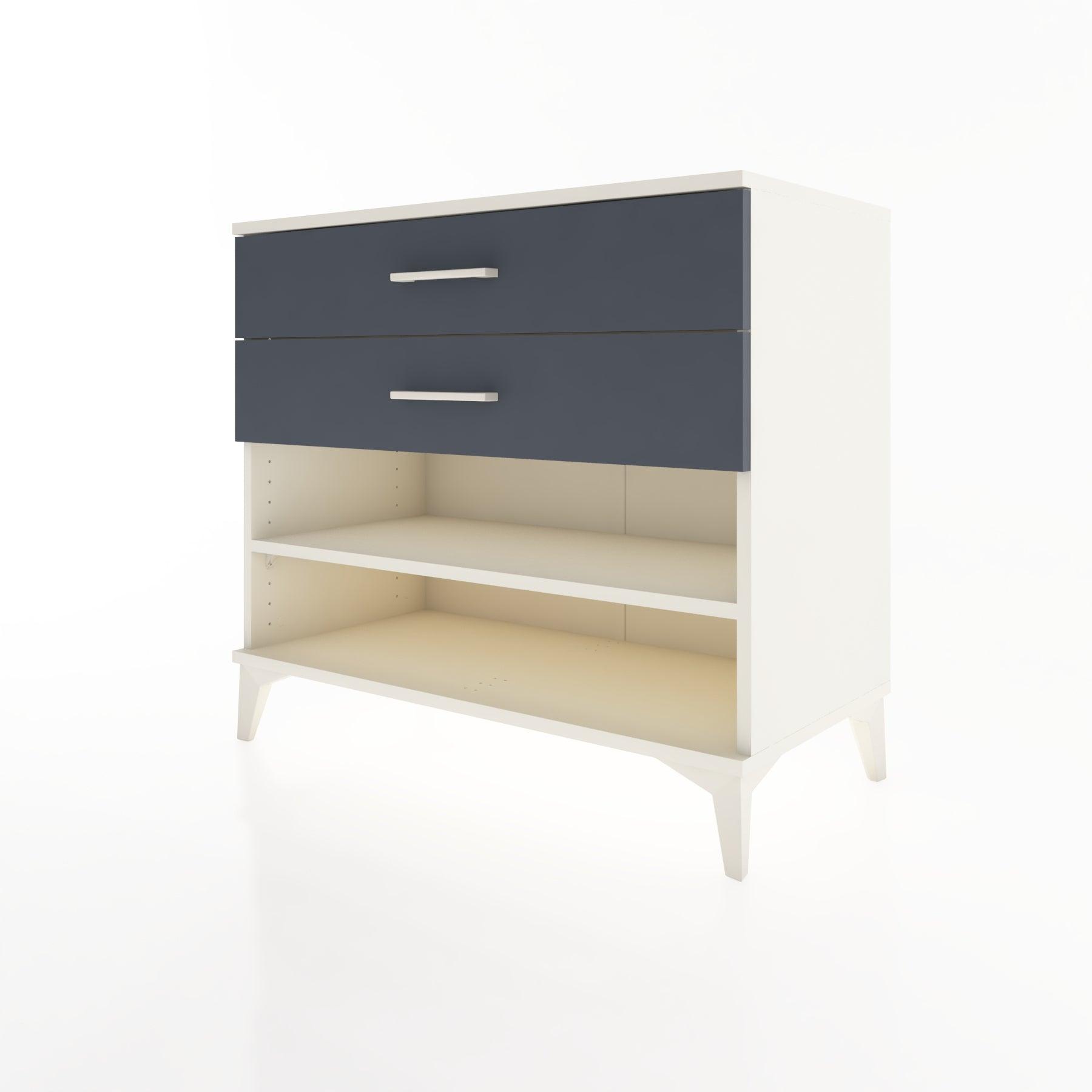 Woodntry Modüler Şifonyer Aytaşı 88x44x68 cm Çekmeceli ve Raflı CR56-1