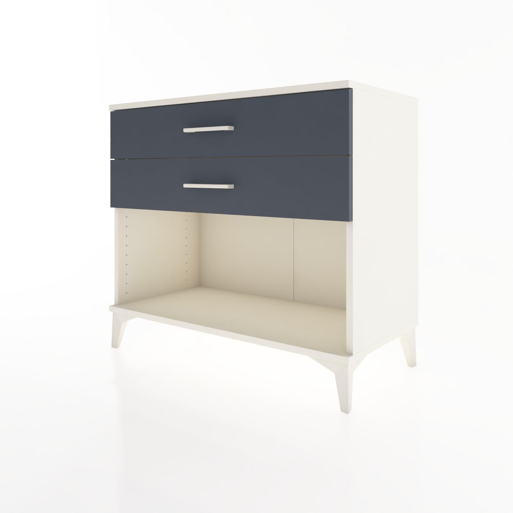 Woodntry Modüler Şifonyer Aytaşı 88x44x68 cm Çekmeceli ve Raflı CR57-1