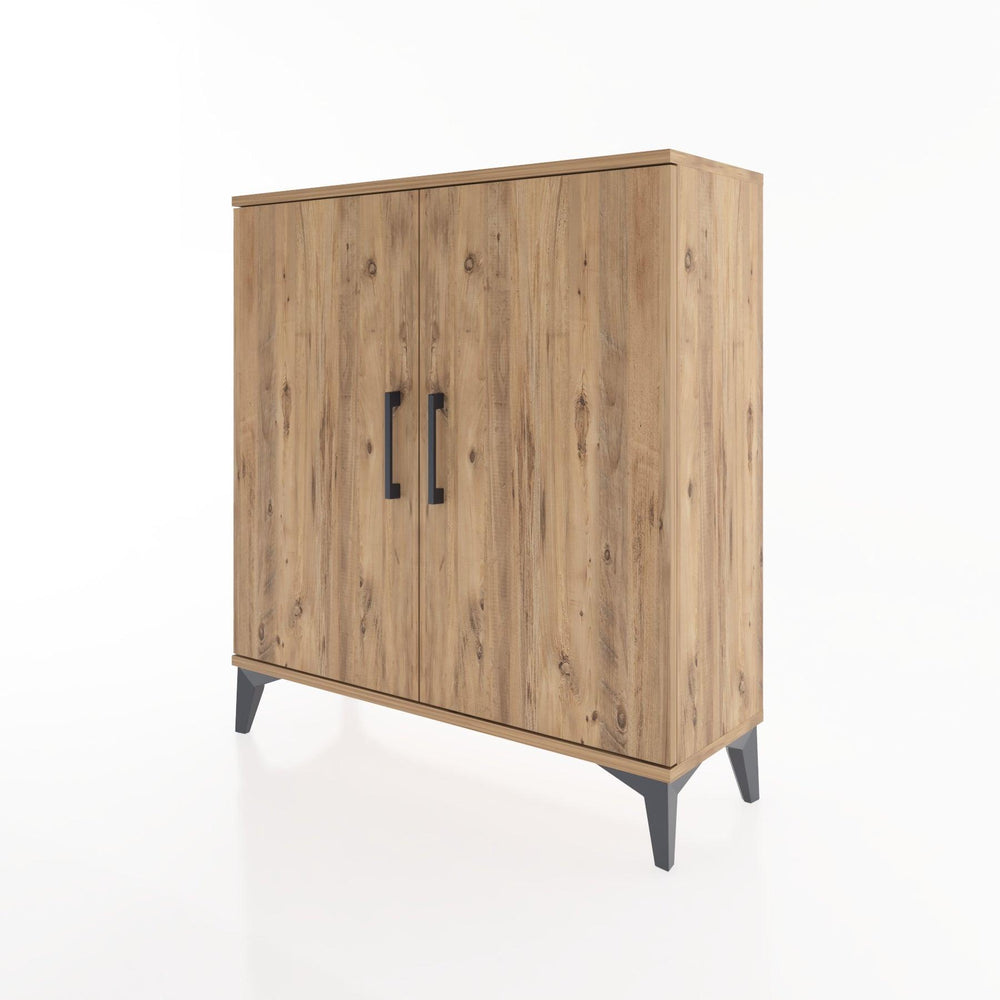 Woodntry Modüler Şifonyer Çam 88x30x84 cm Kapaklı K58-3