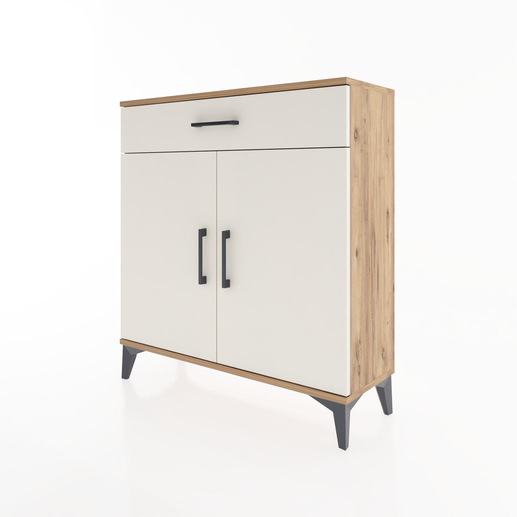 Woodntry Modular Dresser Pine 88x30x84 cm with Cover and Drawer KC59-3
