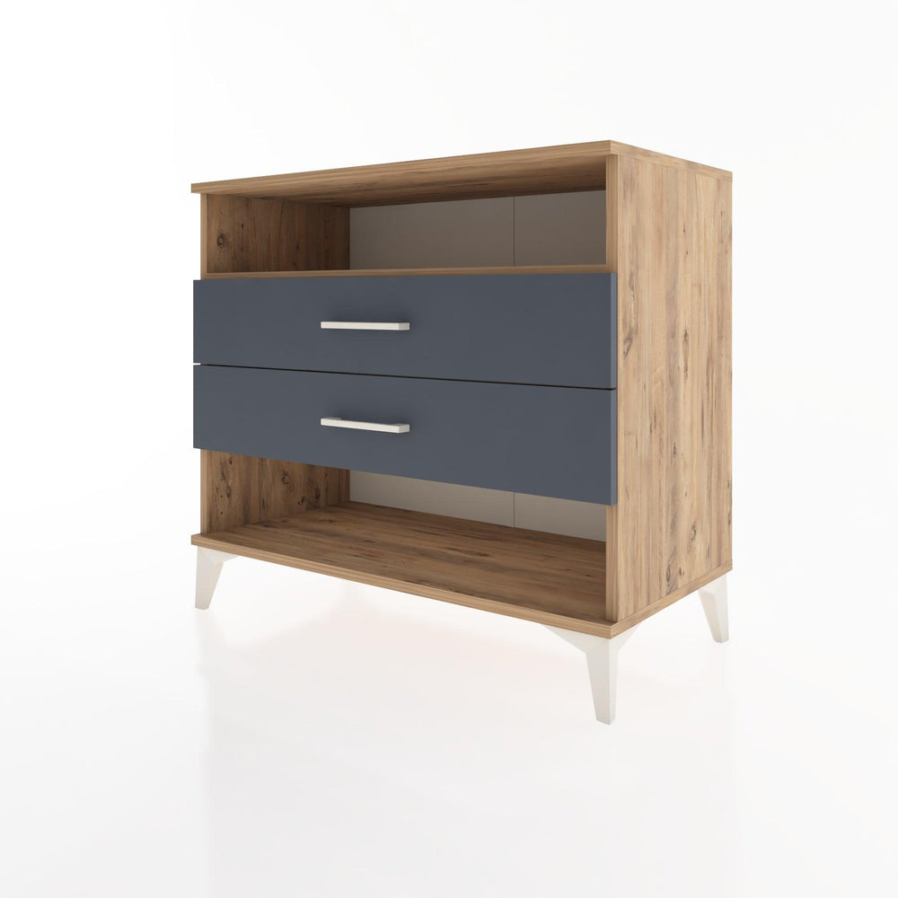 Woodntry Modüler Şifonyer Çam 88x44x68 cm Çekmeceli ve Raflı CR61-3