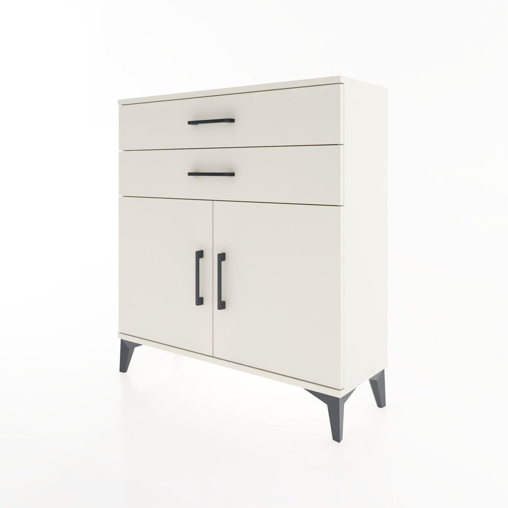 Woodntry Modüler Şifonyer Aytaşı 88x30x84 cm Kapaklı ve Çekmeceli KC63-1