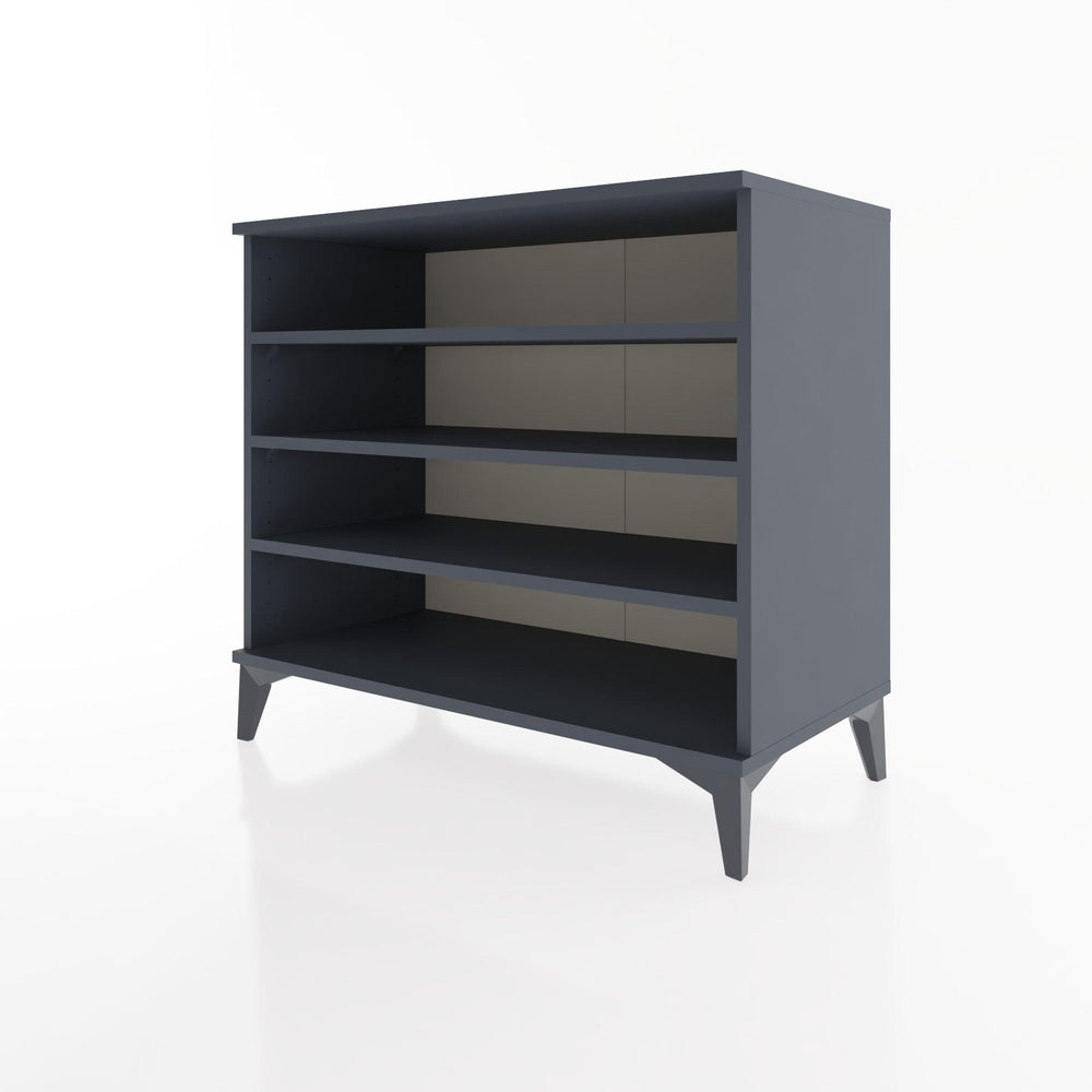 Woodntry Modüler Şifonyer Antrasit 88x44x68 cm Raflı R66-2