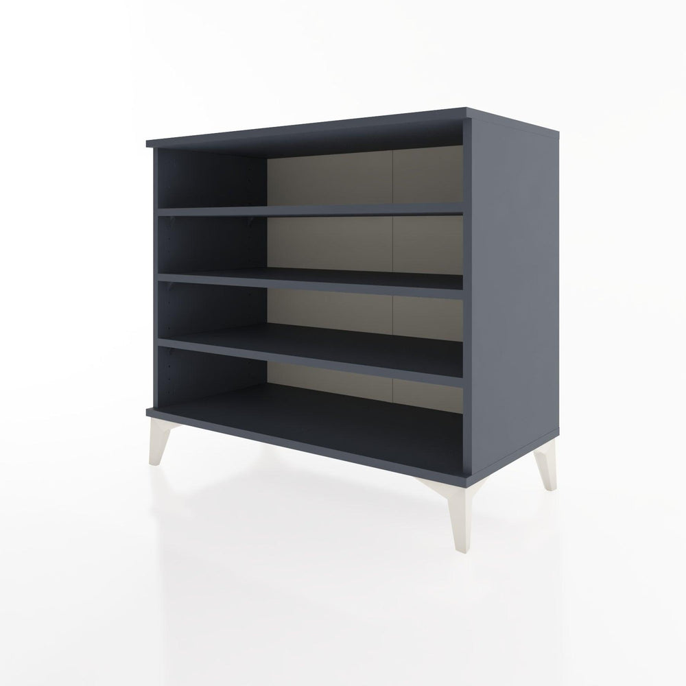 Woodntry Modüler Şifonyer Antrasit 88x44x68 cm Raflı R66-2