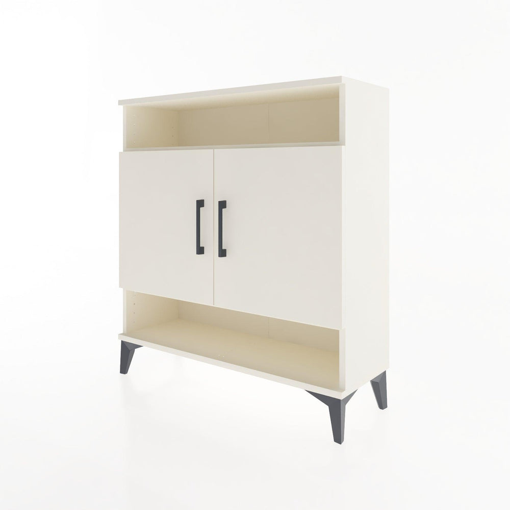 Woodntry Modüler Şifonyer Aytaşı 88x30x84 cm Kapaklı ve Raflı KR67-1