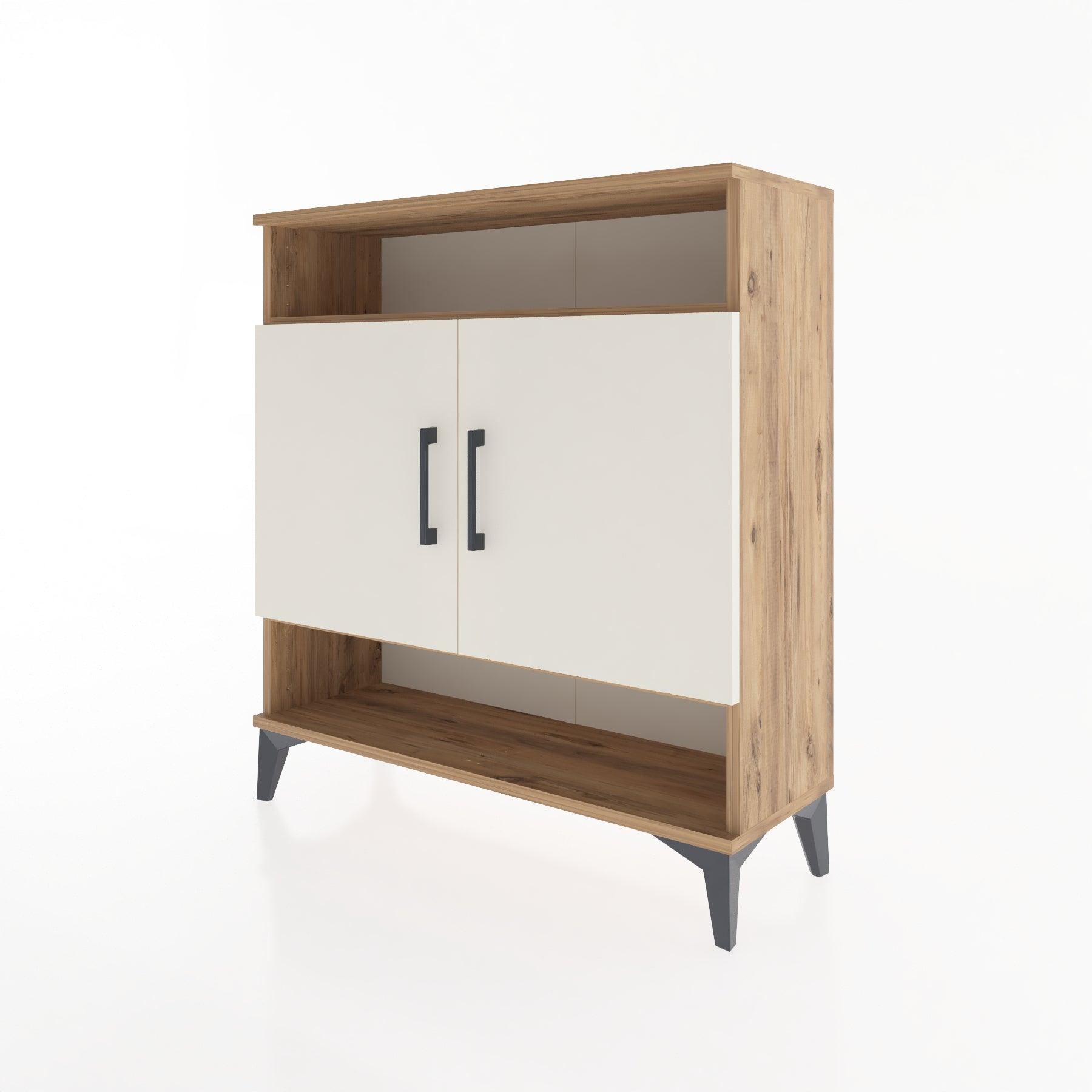 Woodntry Modular Dresser Pine 88x30x84 cm with Cover and Shelf KR67-3