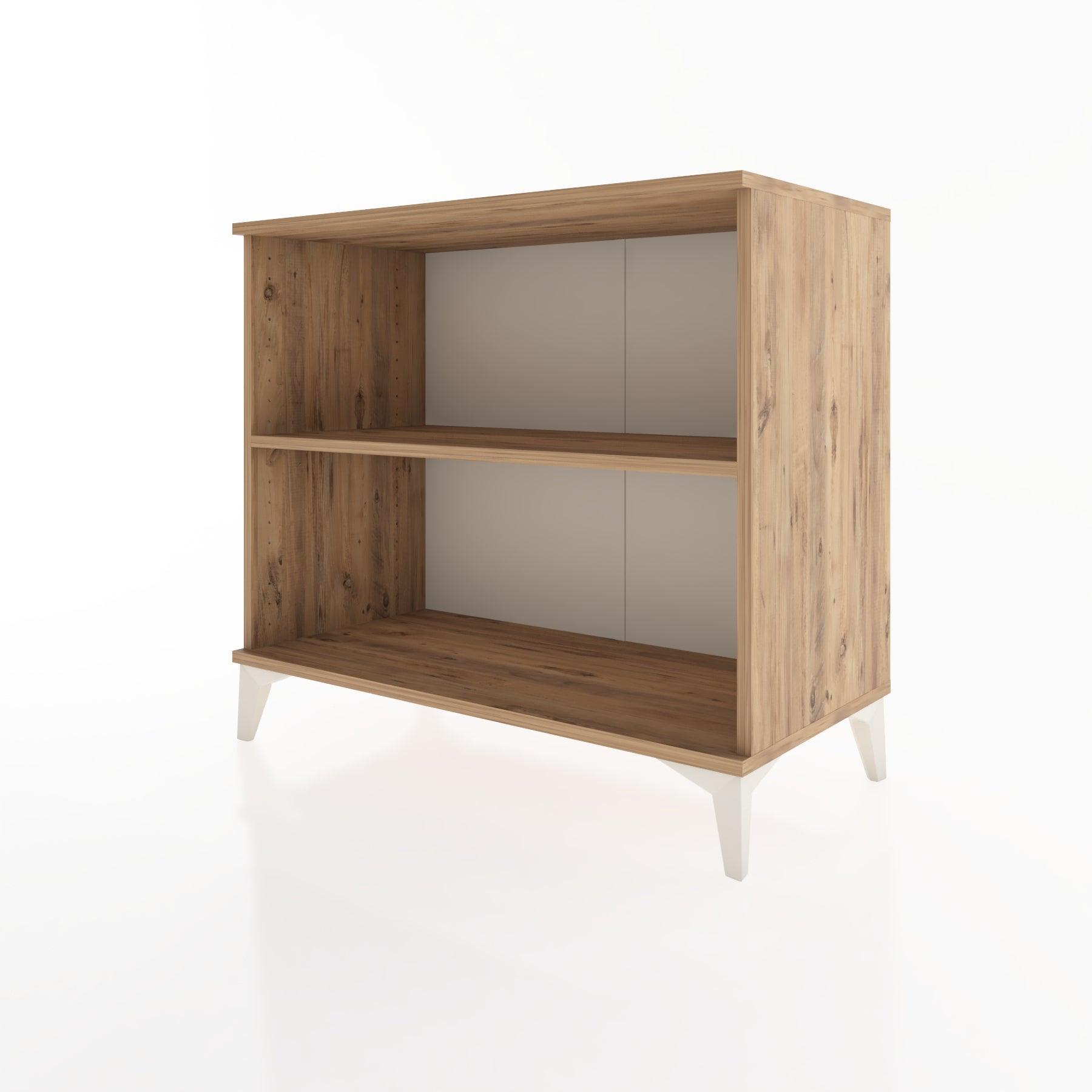 Woodntry Modüler Şifonyer Çam 88x44x68 cm Raflı R68-3