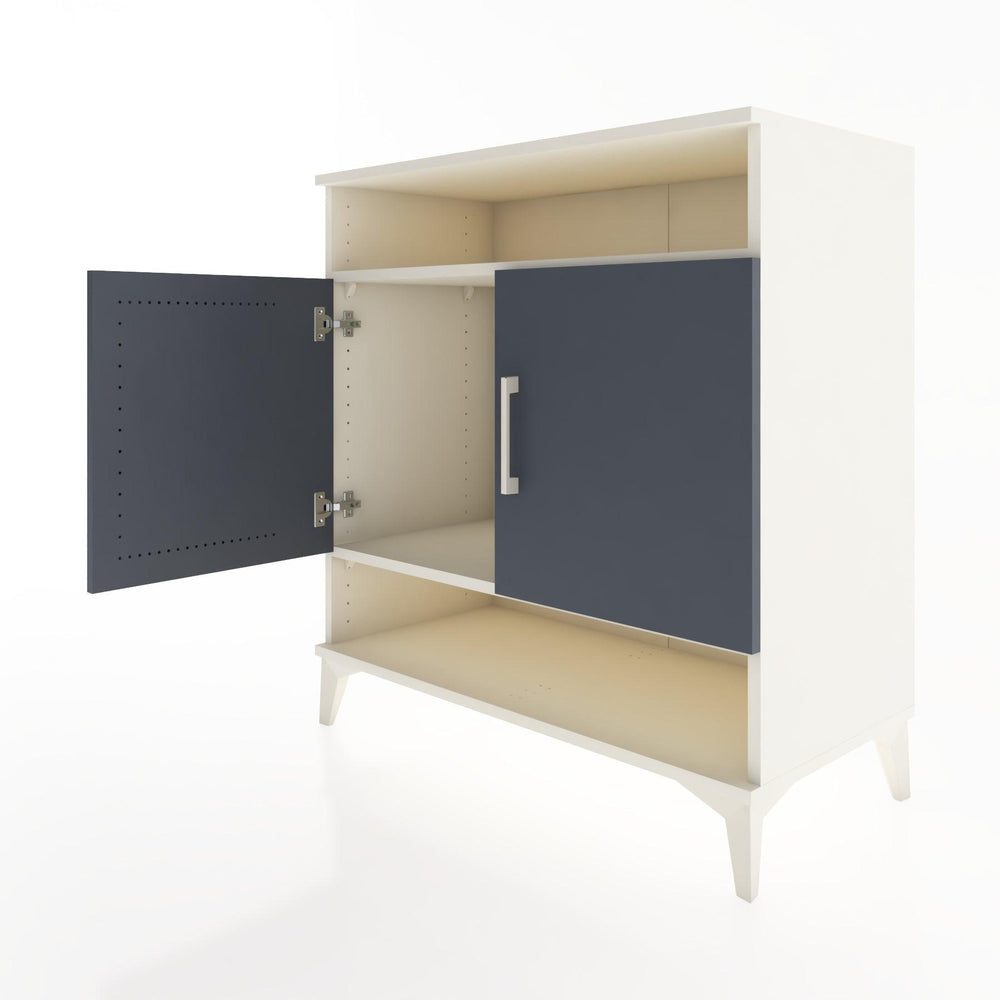 Woodntry Modüler Şifonyer Aytaşı 88x44x84 cm Kapaklı ve Raflı KR69-1