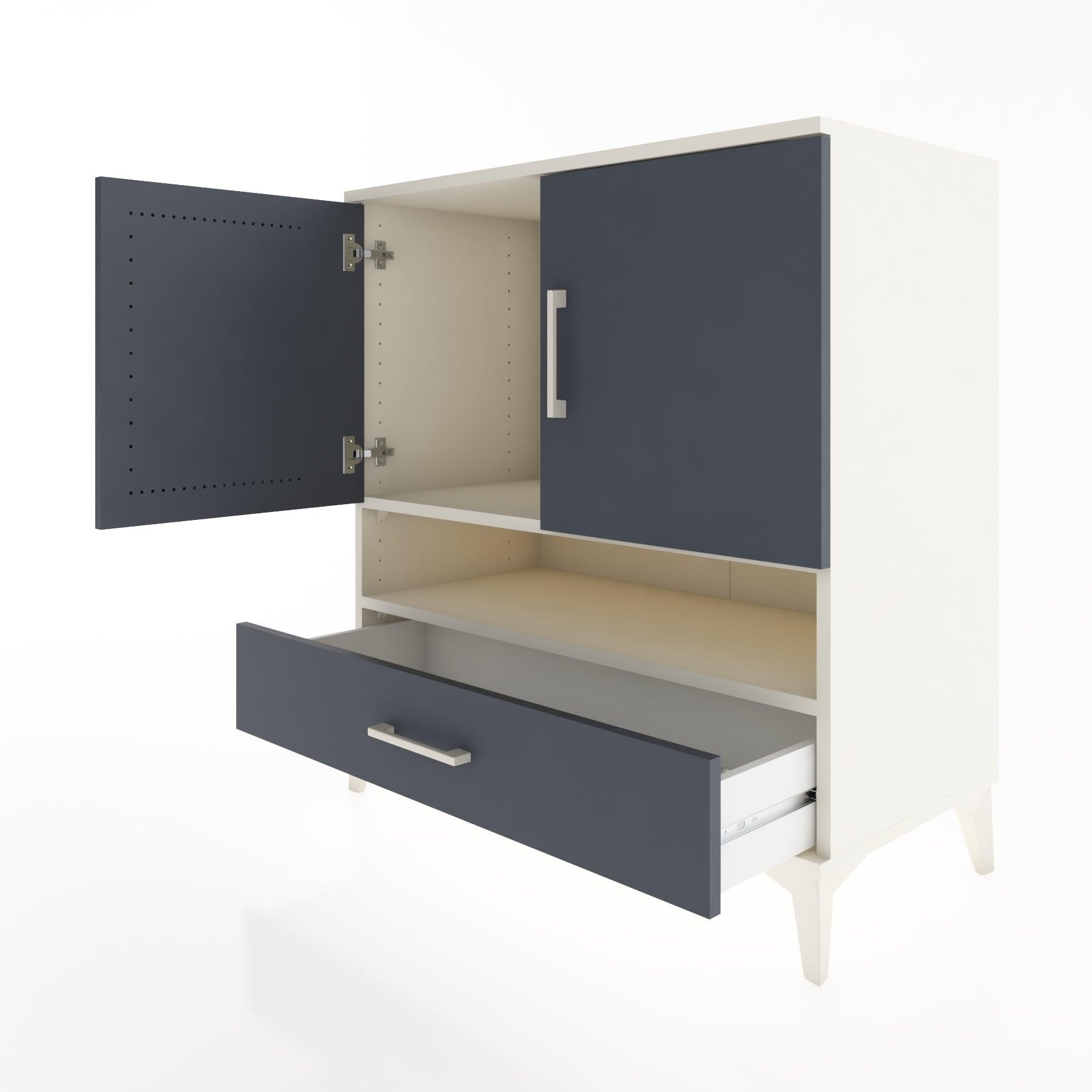 Woodntry Modular Dresser Moonstone 88x44x84 cm Functional F30-1