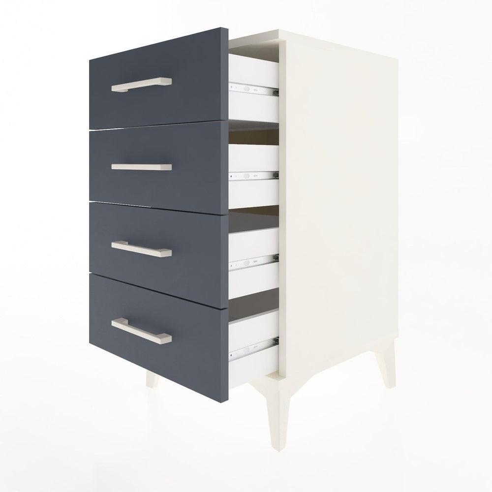 Woodntry Modular Nightstand Moonstone 44x44x68 cm Drawer C1-1