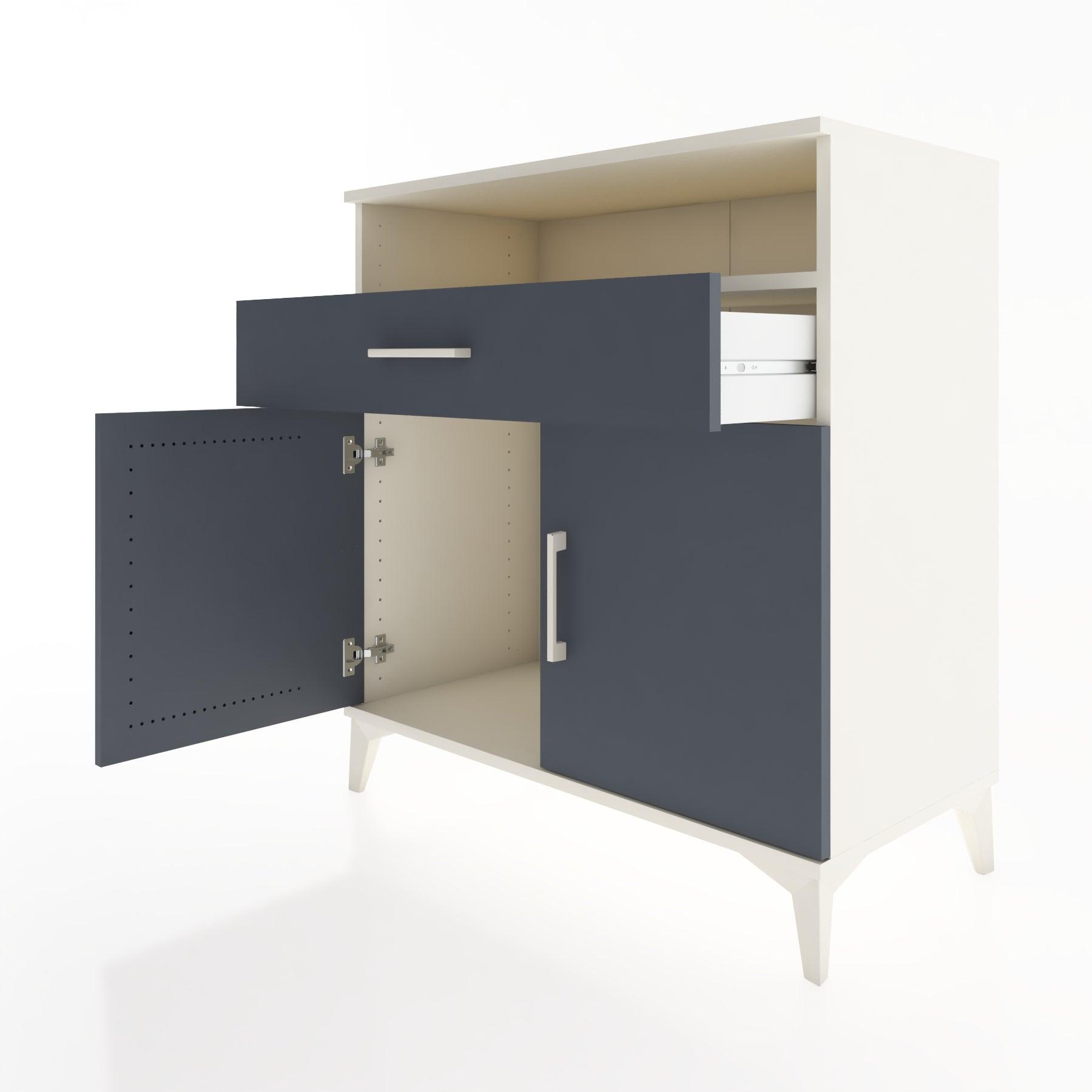 Woodntry Modular Dresser Moonstone 88x44x84 cm Functional F36-1