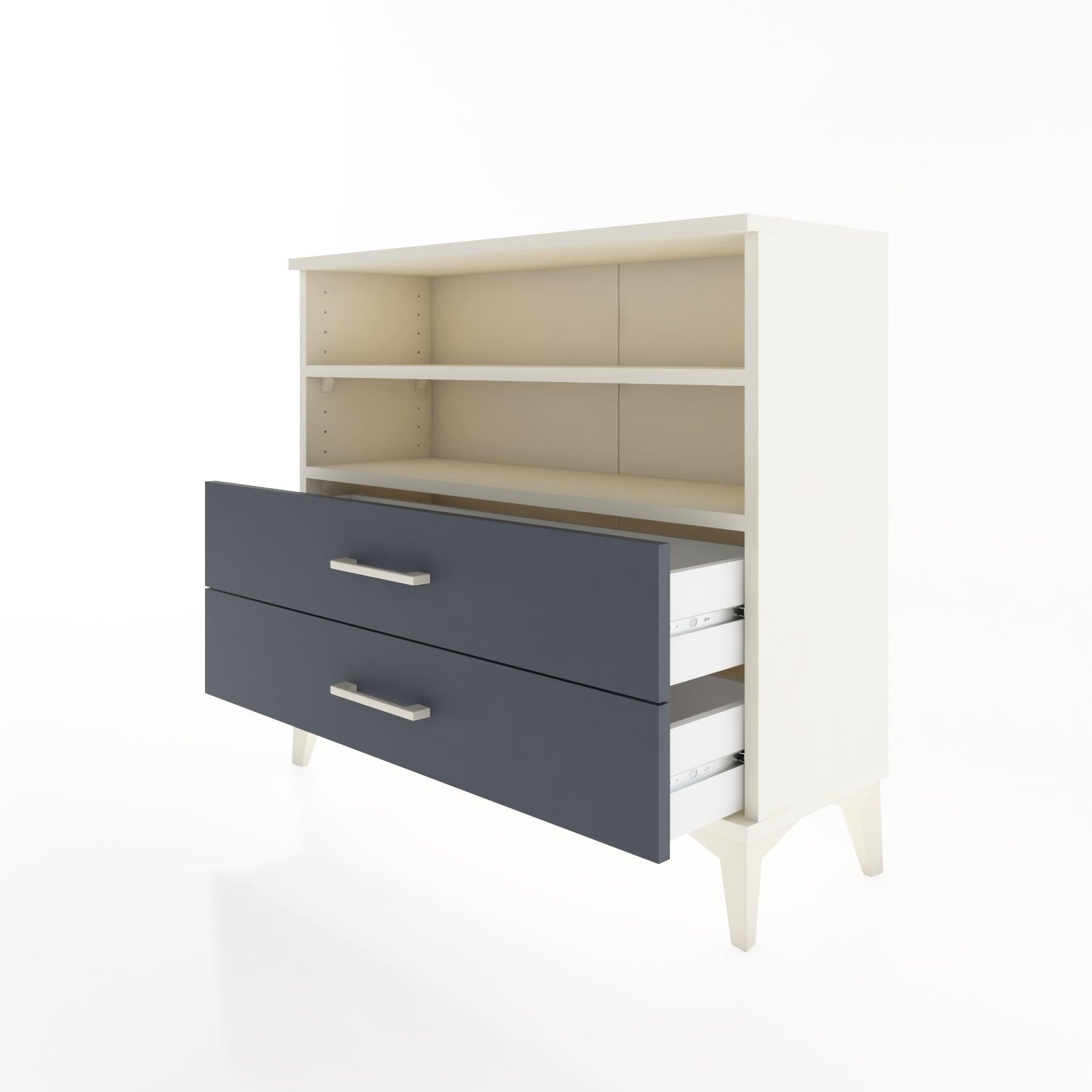 Woodntry Modüler Şifonyer İki Çekmeceli V2 88x30x68 cm Aytaşı - Woodntry