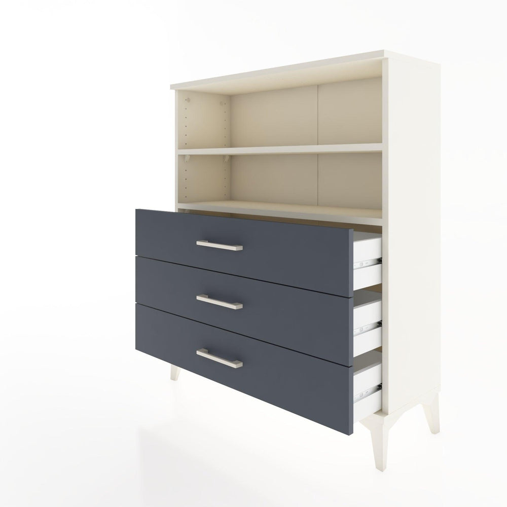 Woodntry Modüler Şifonyer Aytaşı 88x30x94 cm Çekmeceli ve Raflı CR18-1