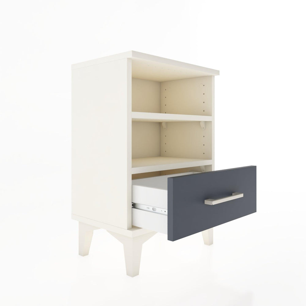 Woodntry Modüler Komodin Çift Raflı 44x30x52 cm Aytaşı - Woodntry