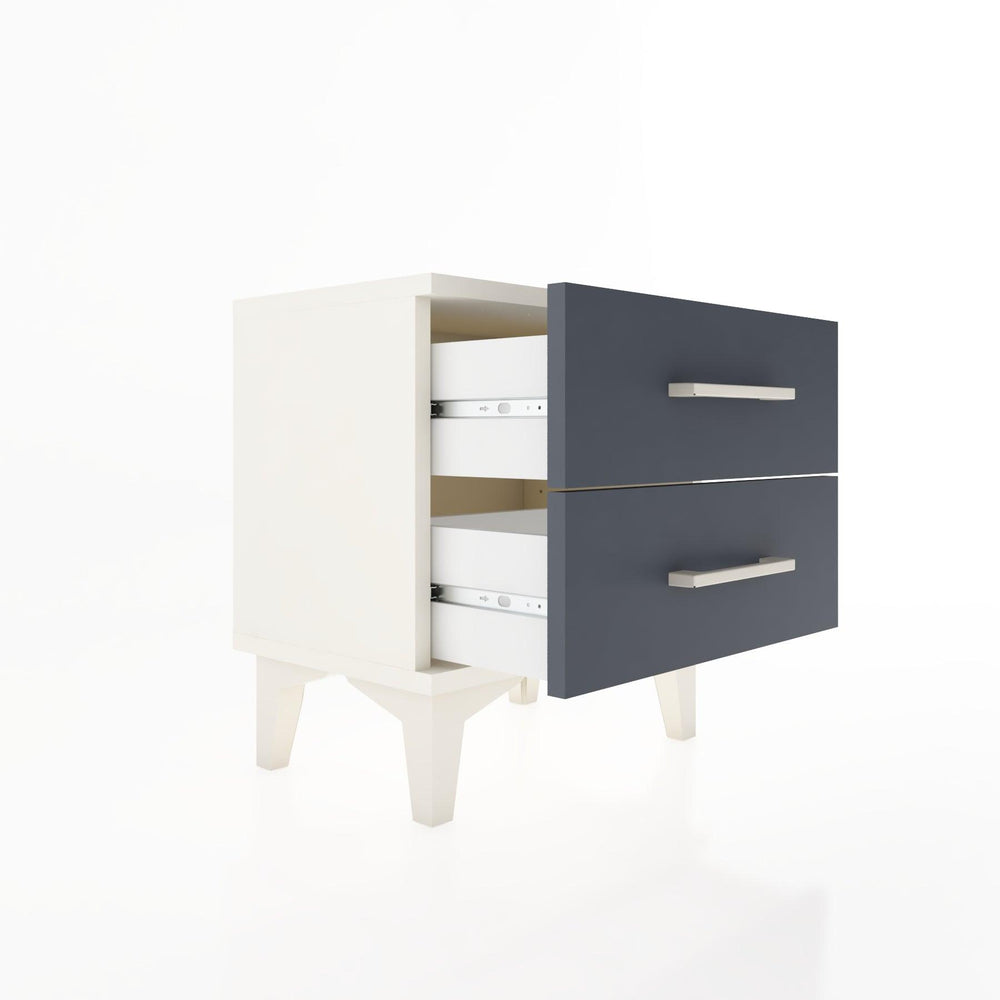 Woodntry Modüler Komodin İki Çekmeceli 44x30x36 cm Aytaşı - Woodntry