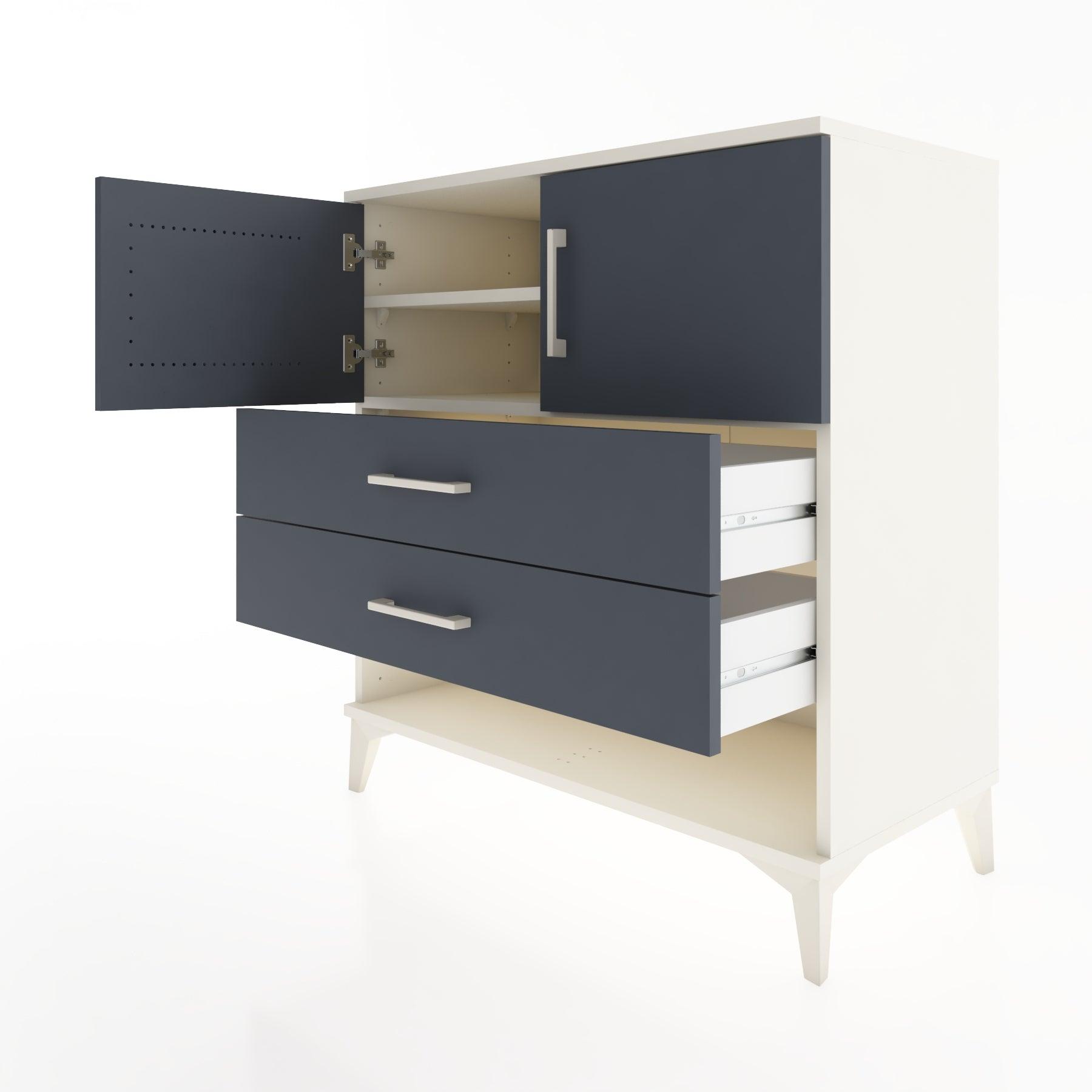 Woodntry Modular Dresser Moonstone 88x44x84 cm Functional F99-1
