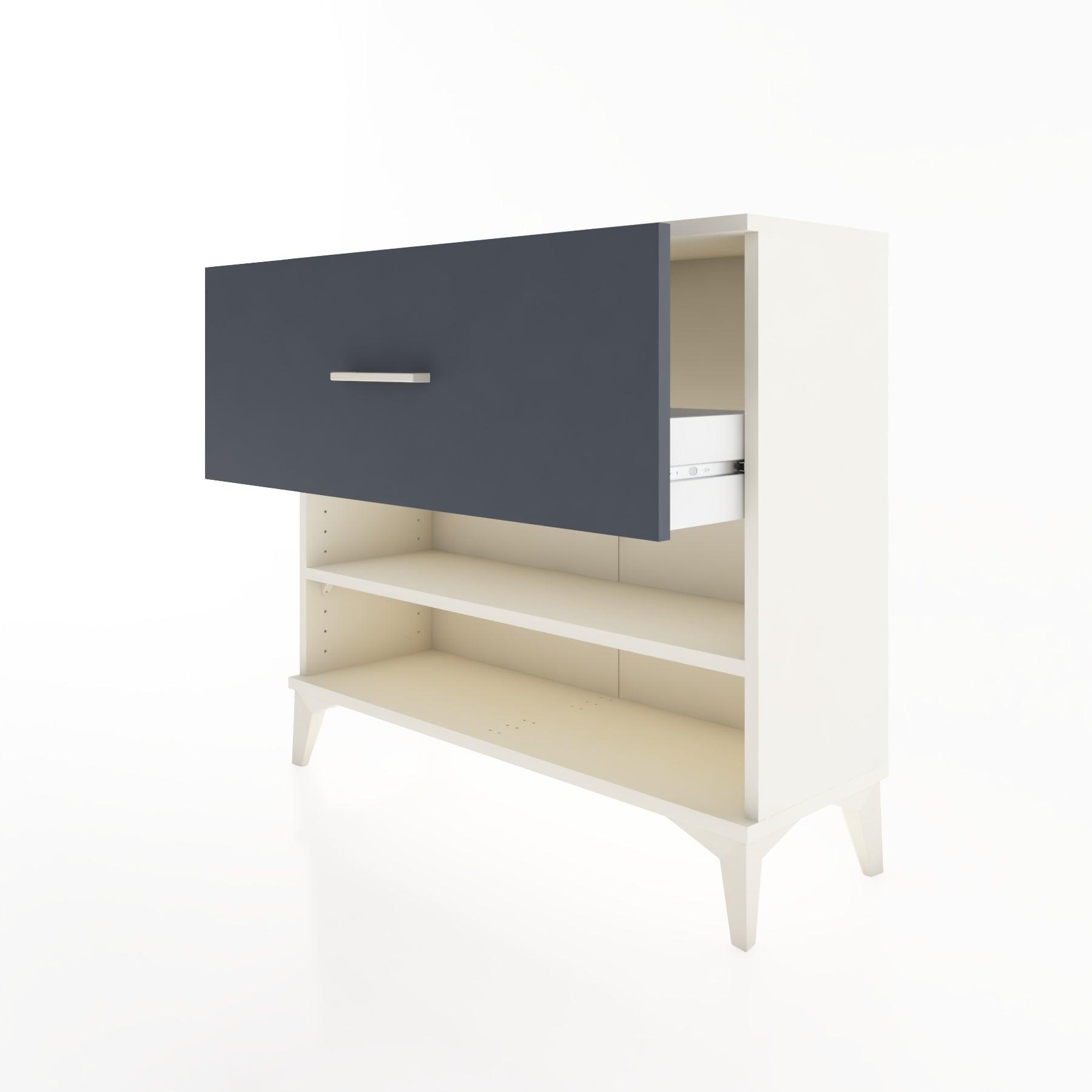 Woodntry Modüler Şifonyer Çekmece ve Raf 88x30x68 cm Aytaşı - Woodntry