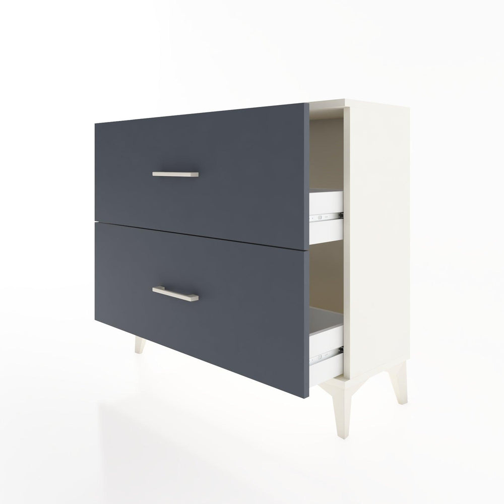 Woodntry Modüler Şifonyer İki Çekmeceli V4 88x30x68 cm Aytaşı - Woodntry