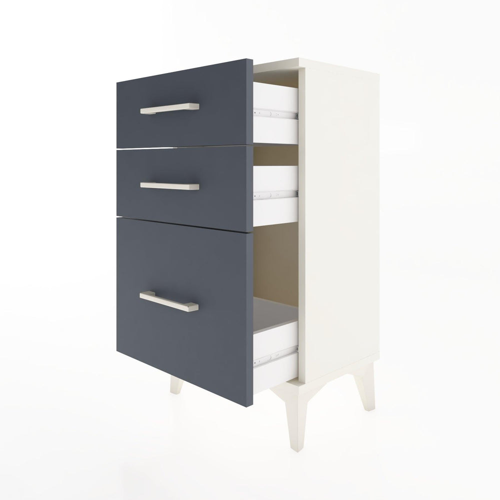 Woodntry Modüler Komodin Üç Çekmeceli V2 44x30x68 cm Aytaşı - Woodntry