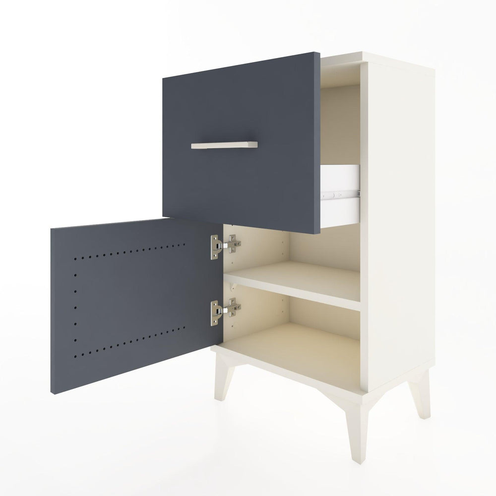 Woodntry Modüler Komodin Çekmece ve Kapaklı V1 44x30x68 cm Aytaşı - Woodntry