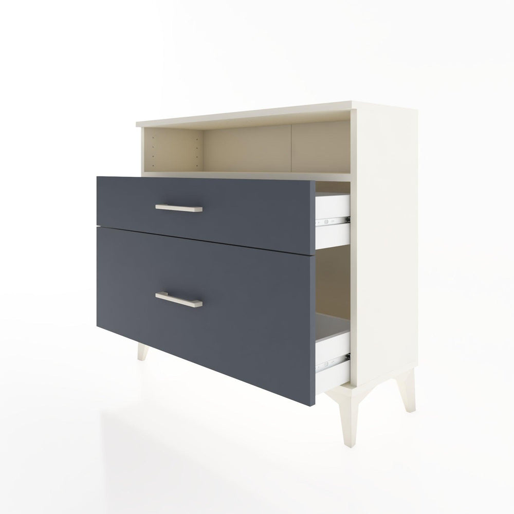 Woodntry Modüler Şifonyer İki Çekmeceli V6 88x30x68 cm Aytaşı - Woodntry