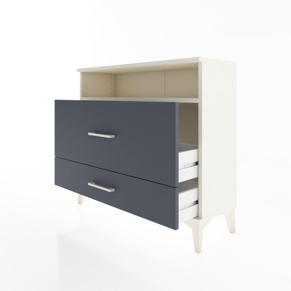 Woodntry Modüler Şifonyer İki Çekmeceli V7 88x30x68 cm Aytaşı - Woodntry