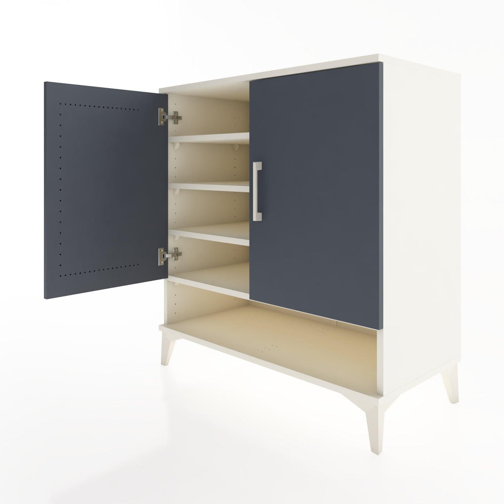 Woodntry Modüler Şifonyer Aytaşı 88x44x84 cm Kapaklı ve Raflı KR74-1