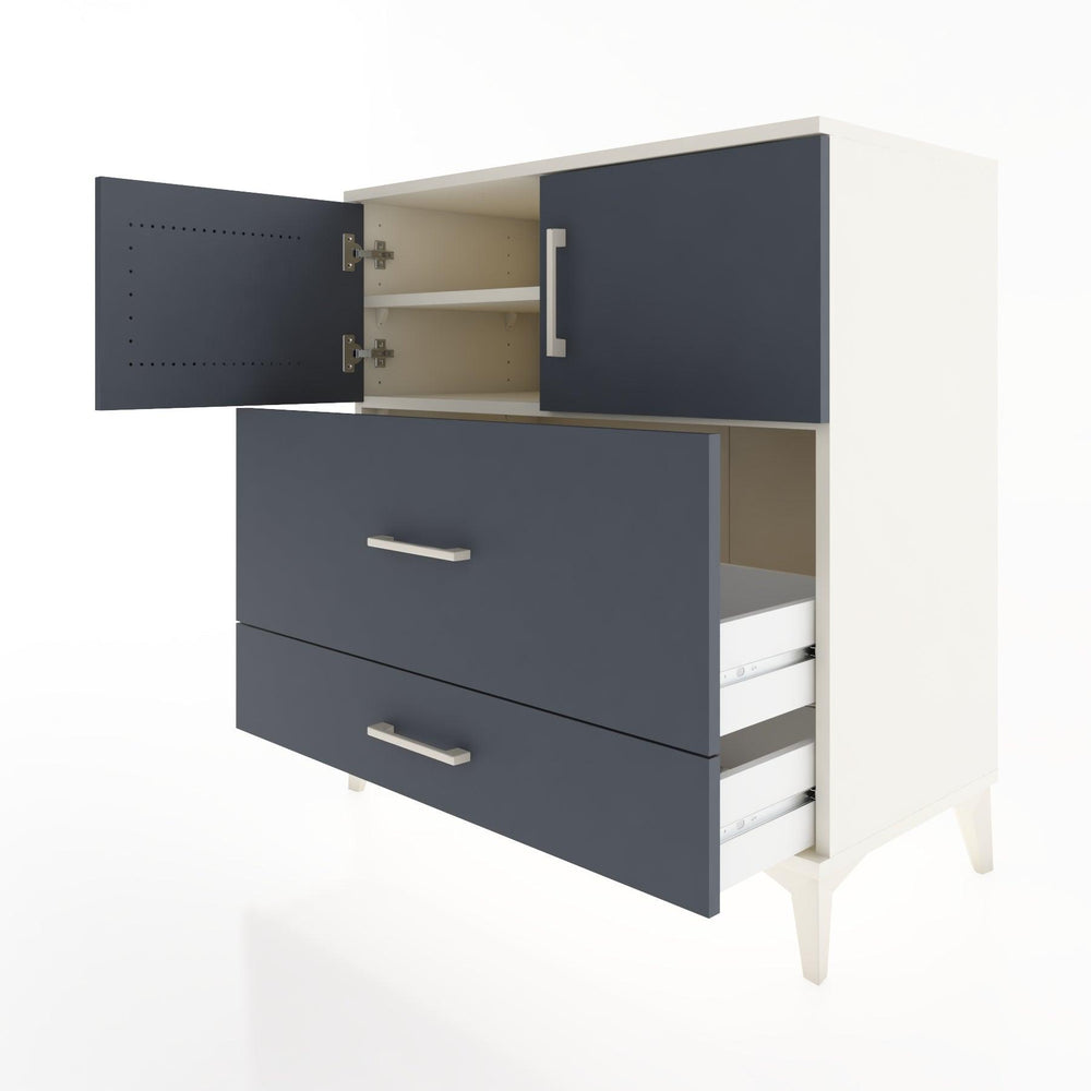 Woodntry Modular Dresser Moonstone 88x44x84 cm with Cover and Drawer KC113-1