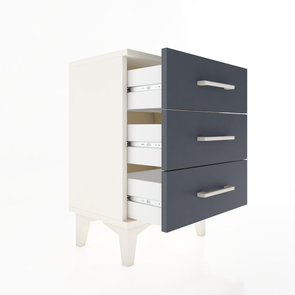 Woodntry Modüler Komodin Üç Çekmeceli 44x30x52 cm Aytaşı - Woodntry