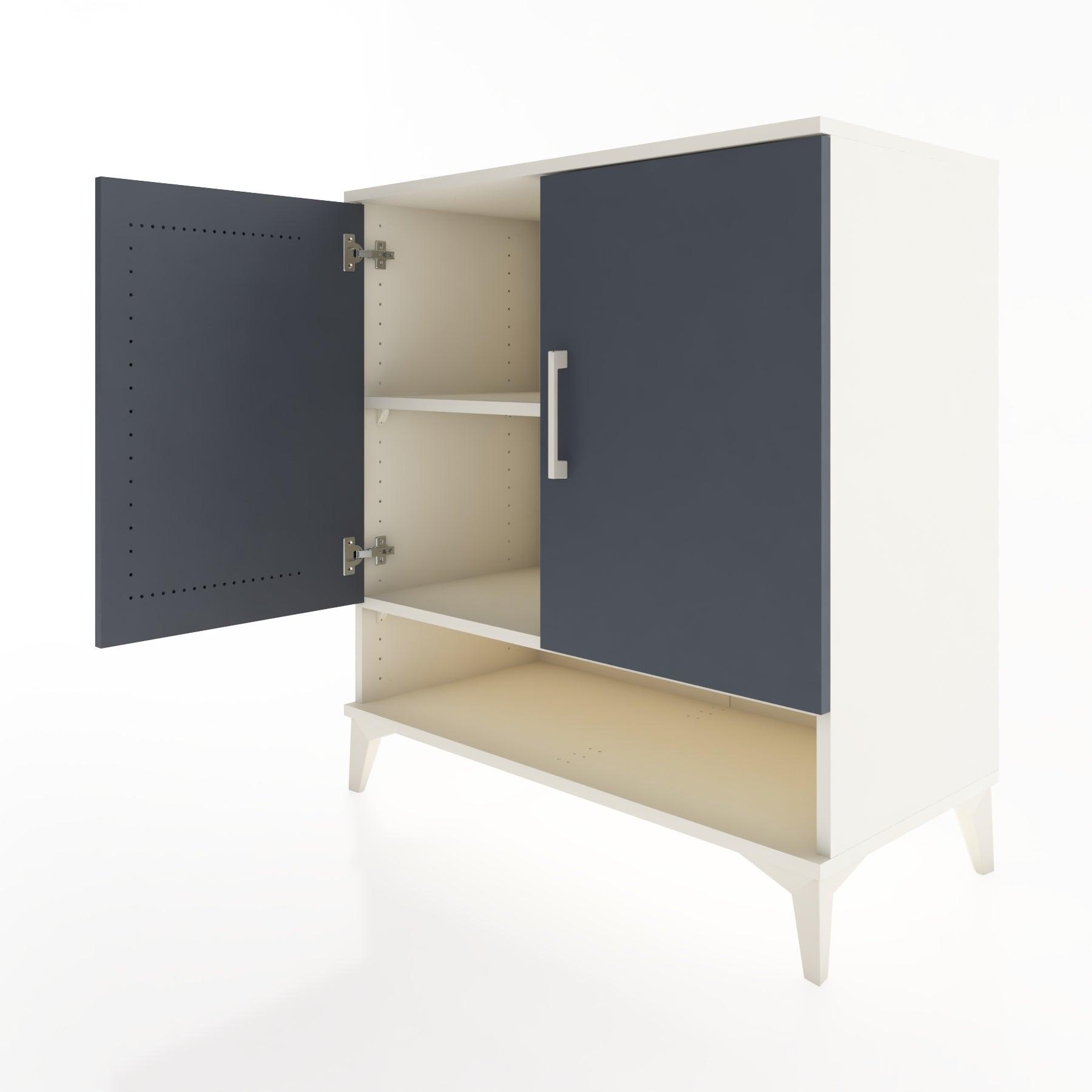 Woodntry Modular Dresser Moonstone 88x44x84 cm with Cover and Shelf KR76-1
