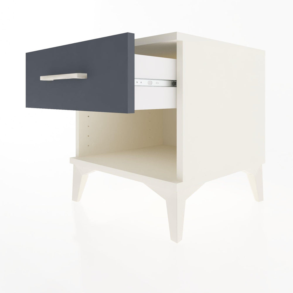 Woodntry Modüler Komodin Aytaşı 44x44x36 cm Çekmeceli ve Raflı CR1-1