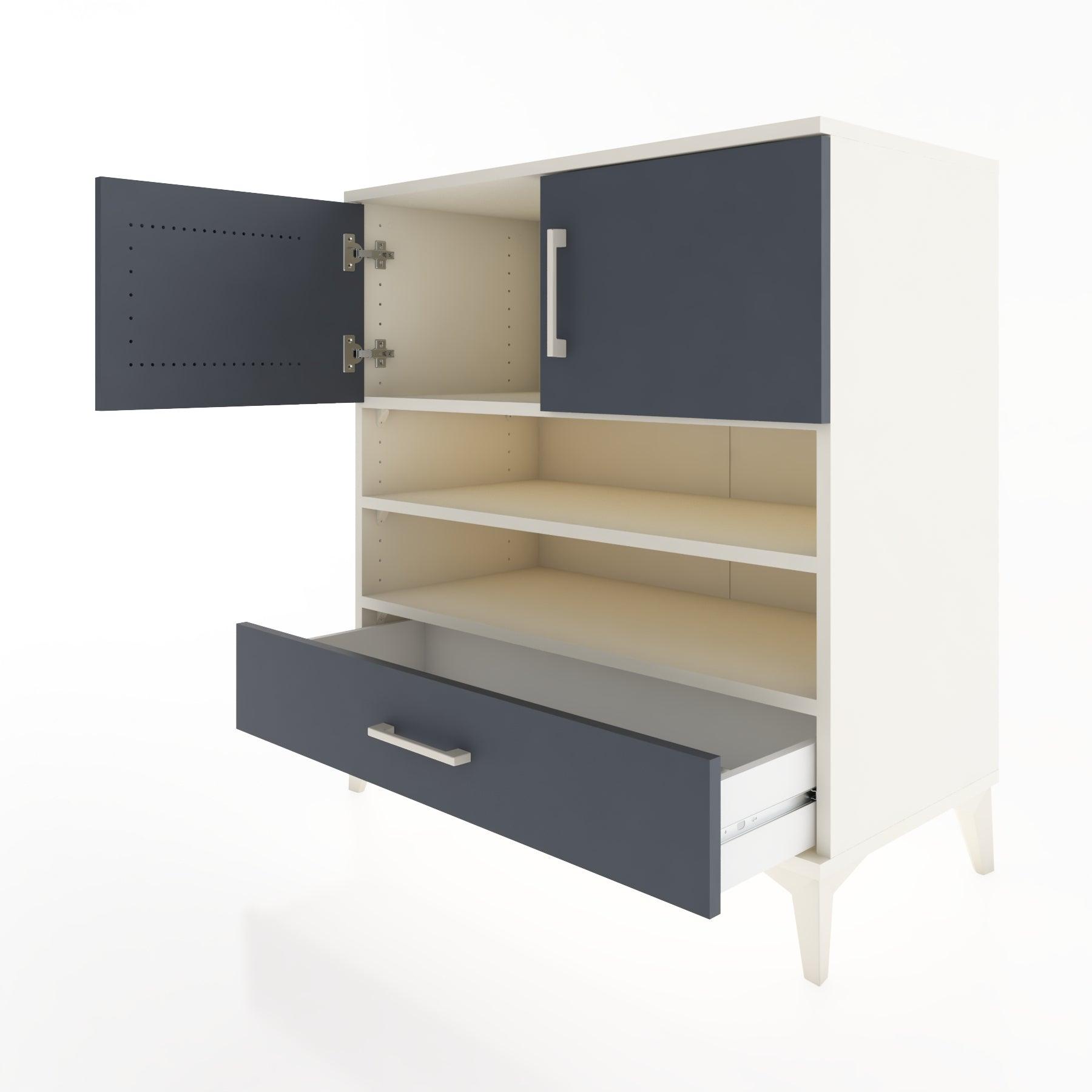 Woodntry Modular Dresser Moonstone 88x44x84 cm Functional F94-1