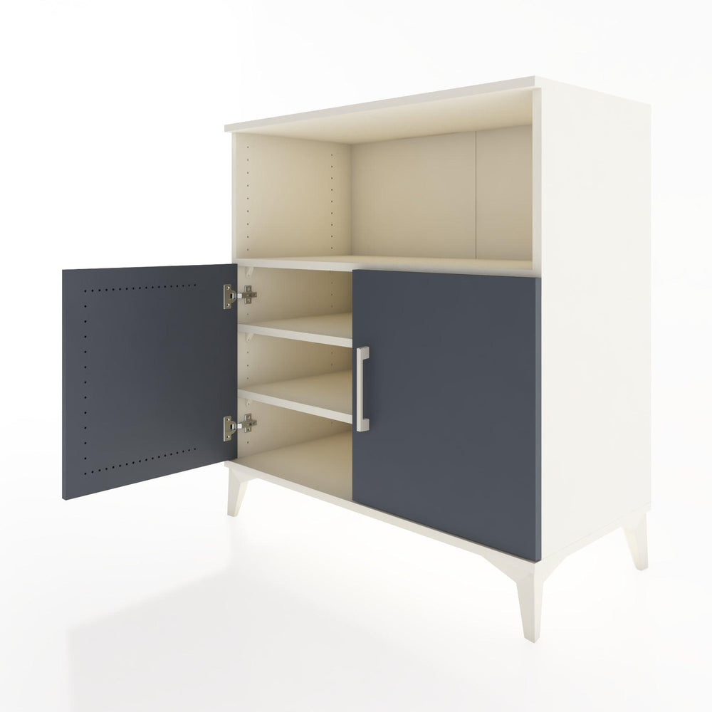 Woodntry Modular Dresser Moonstone 88x44x84 cm with Cover and Shelf KR40-1