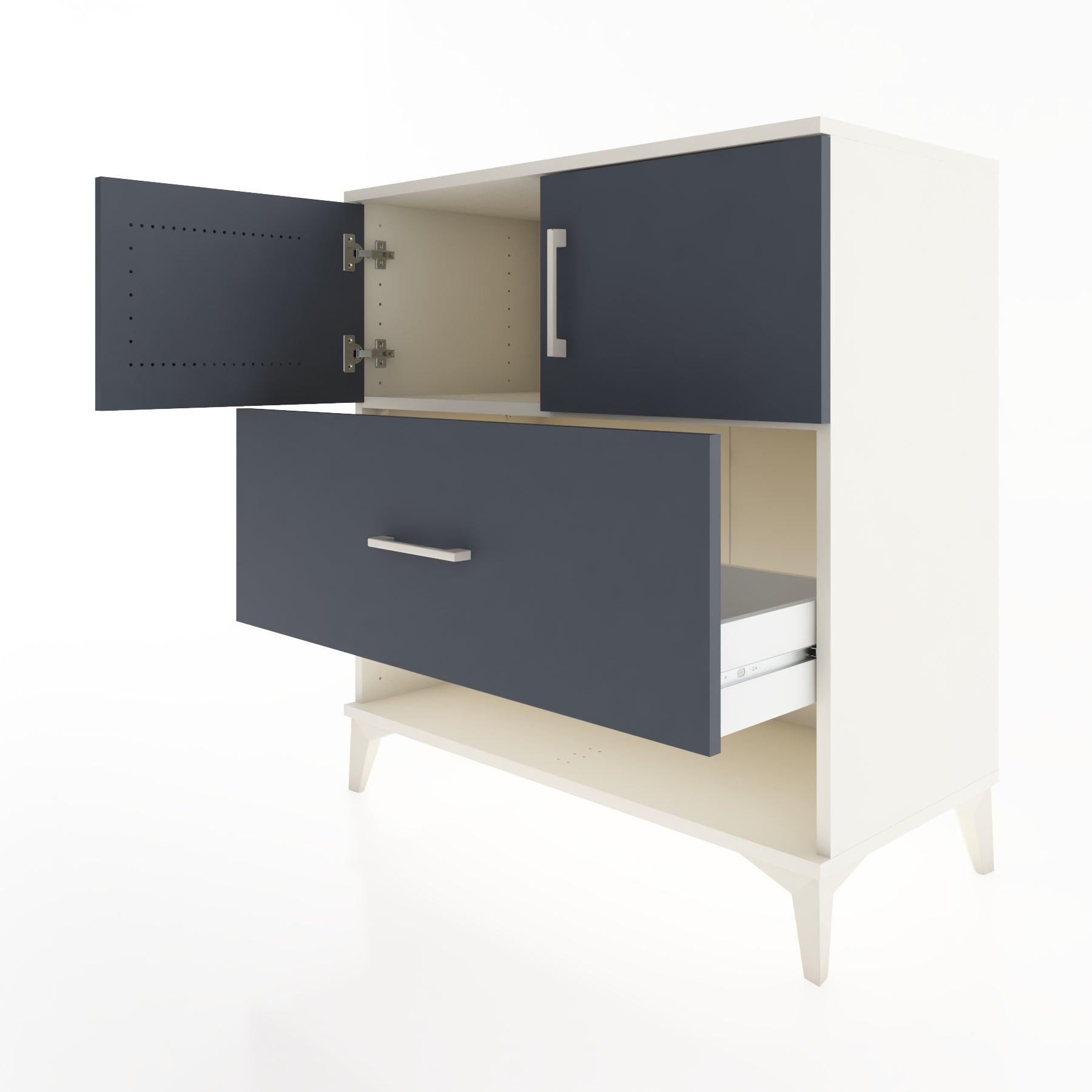 Woodntry Modular Dresser Moonstone 88x44x84 cm Functional F120-1