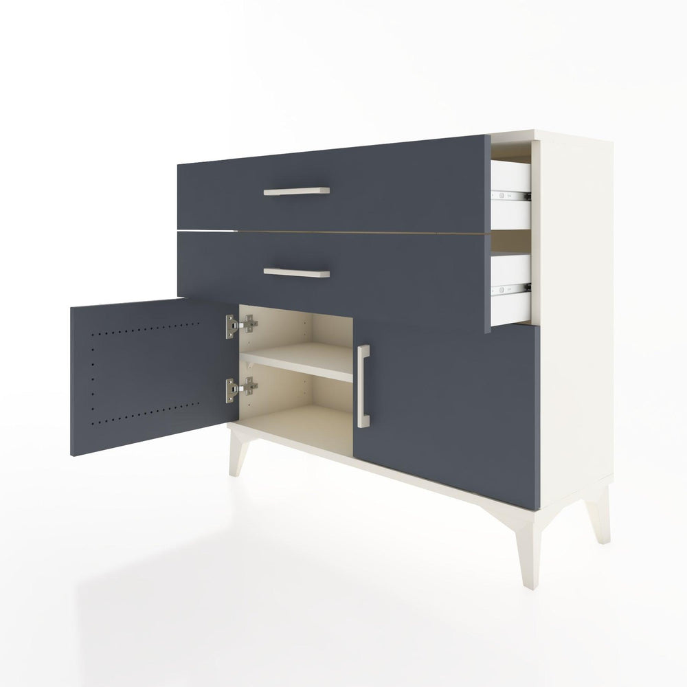 Woodntry Modüler Şifonyer Çekmece Raf Kapaklı 88x30x68 cm Çam - Woodntry