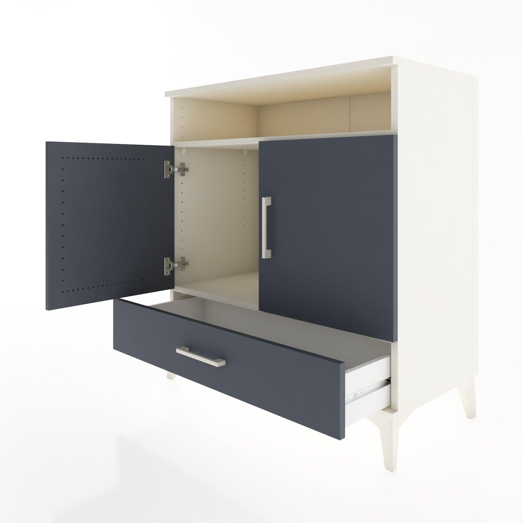 Woodntry Modular Dresser Moonstone 88x44x84 cm Functional F63-1